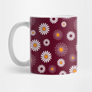 Cute Daisy Flower Pattern Mug